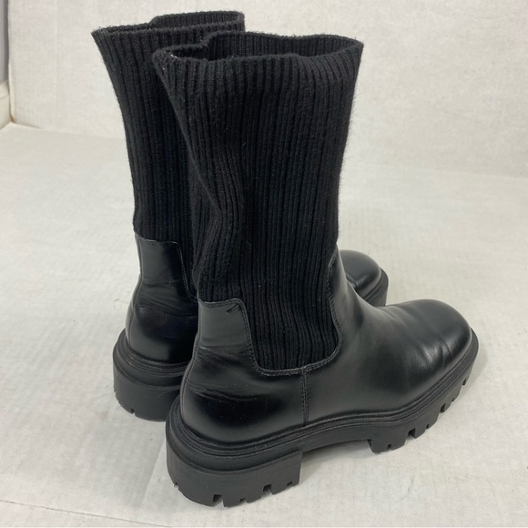 ZARA Sock Ankle Boot - Picture 7 of 10